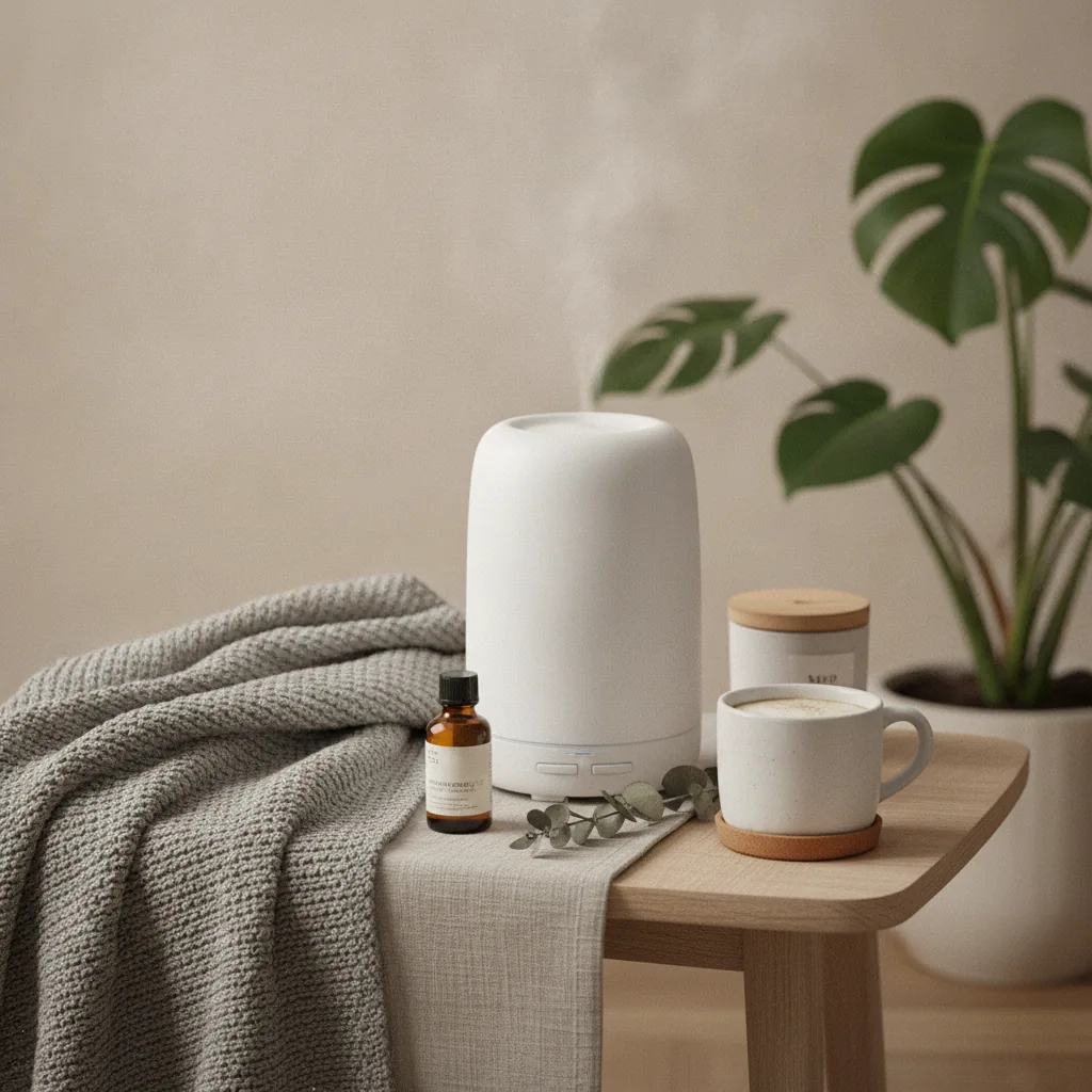 Clean modern commercial style, approachable upbeat mood, soft